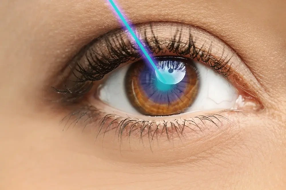 Infographic showing average cost of laser treatment for eyes in different countries